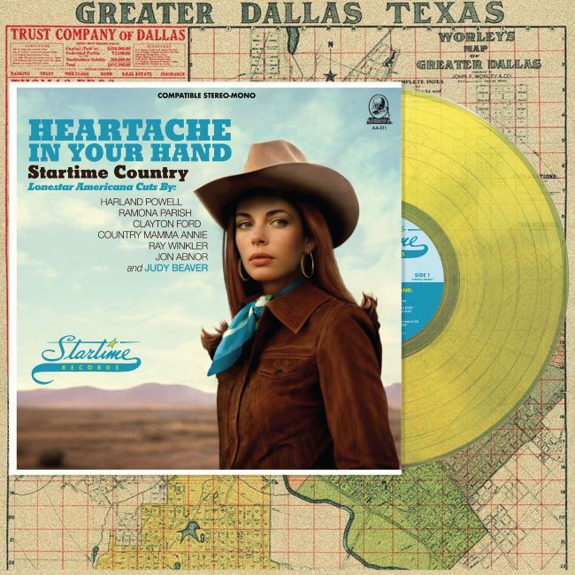 Various Artists - Heartache In Your Hand: Startime Country, RSD 2025 Coloured Vinyl LP Various Artists - Heartache In Your Hand: Startime Country, RSD 2025 Coloured Vinyl LP