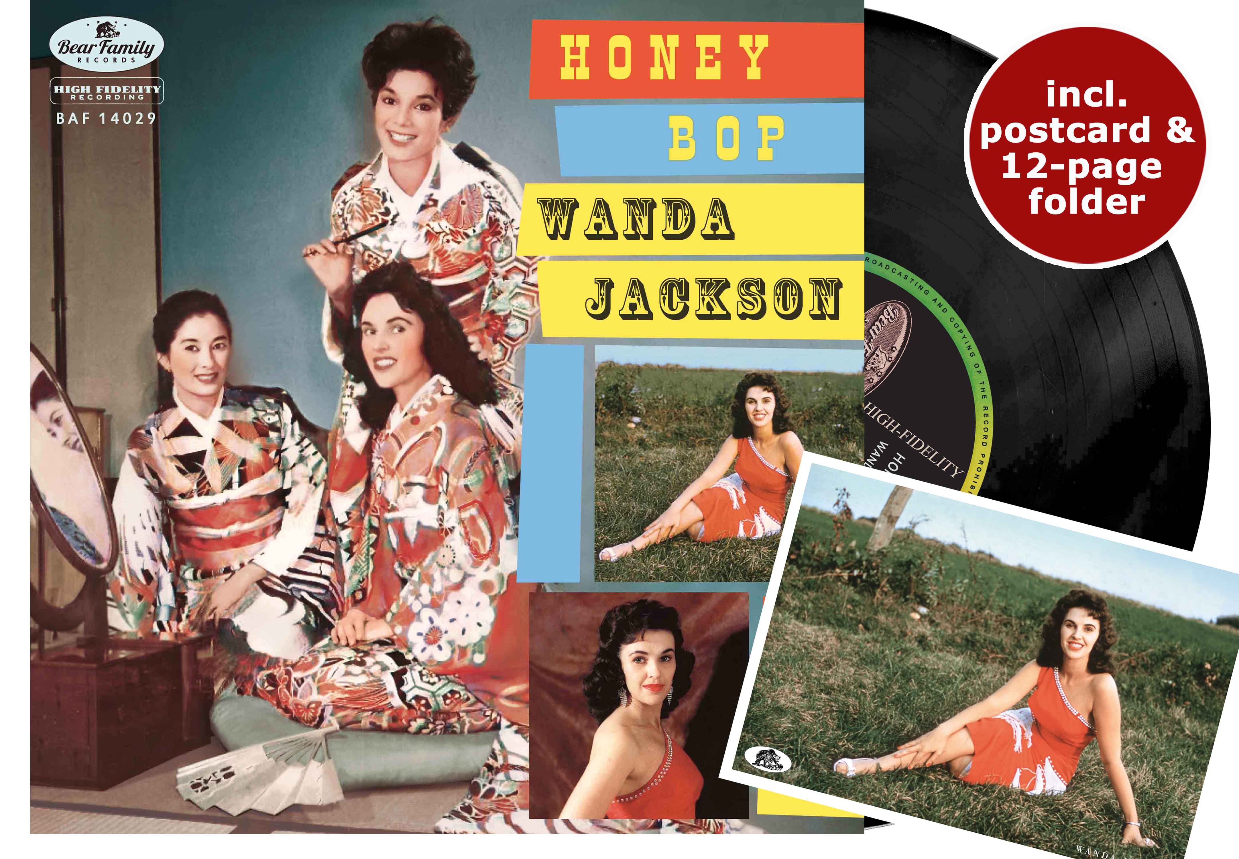 Jackson ,Wanda - Honey Bop ( Ltd 10 Inch )